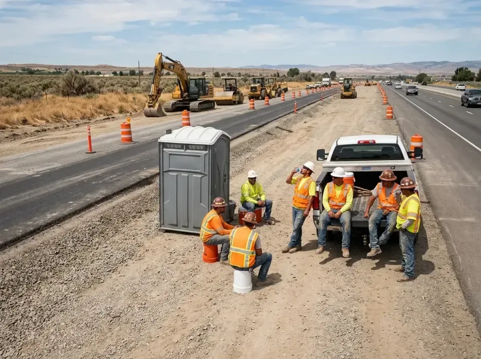 highway-road-construction-crew-007 — frequently asked questions, Porta Potty and Restroom Rentals in Milan, NM